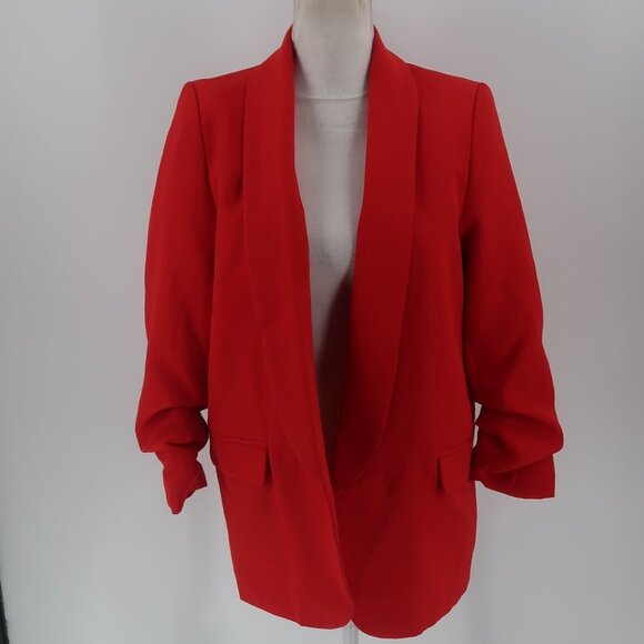 Another Story Women's Red Blazer Size Medium - Picture 1 of 7